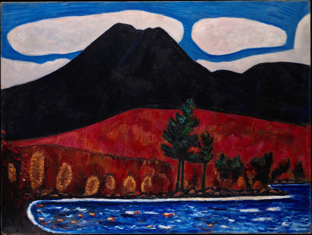 Marsden Hartley ,Mount Katahdin, Snow Storm,large wall art,framed wall art,canvas wall store art,large canvas,M4595