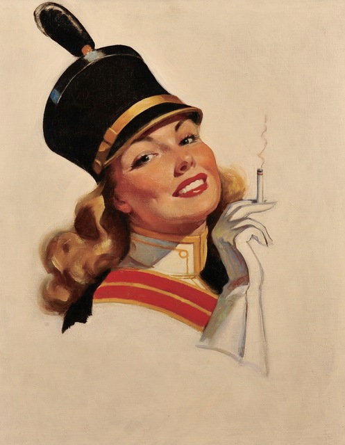 Bradshaw Crandell, ‘Cigarette Advertisement’, ca. 1940, The Illustrated Gallery