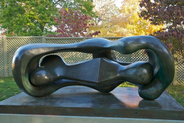 Henry Moore | Reclining Connected Forms (1969) | Artsy