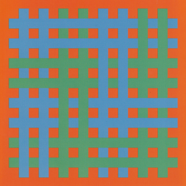 Roland Helmer, ‘Rot blau grün’, 1965, Heitsch Gallery