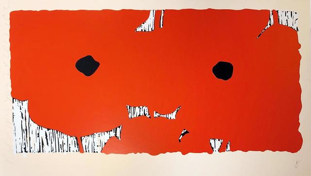 Donald Sultan, ‘Red Poppies, July 24, 2012’, 2012, Print, Screenprint, Hamilton-Selway Fine Art Gallery Auction