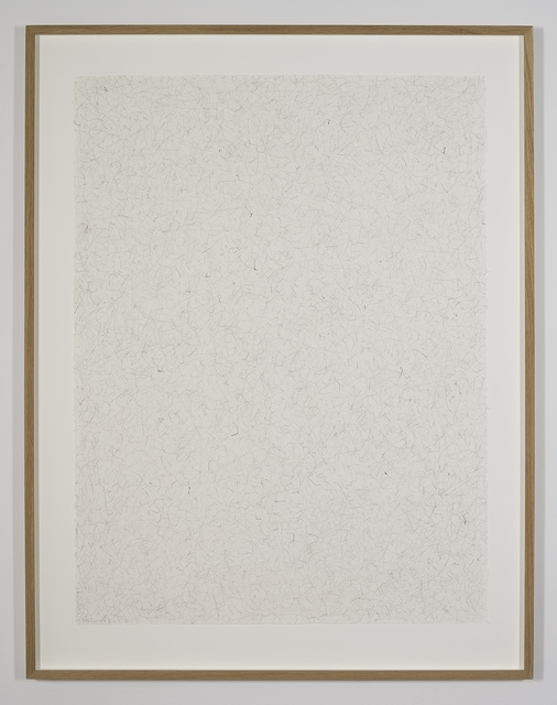 William Anastasi, ‘Without Title (Still Drawing, 9.15.11)’, 2011, Galerie Jocelyn Wolff