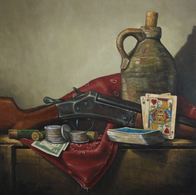 Hickory Mertsching, ‘One-Eyed Jack’, 2020, Painting, Oil on canvas, The Secret Gallery