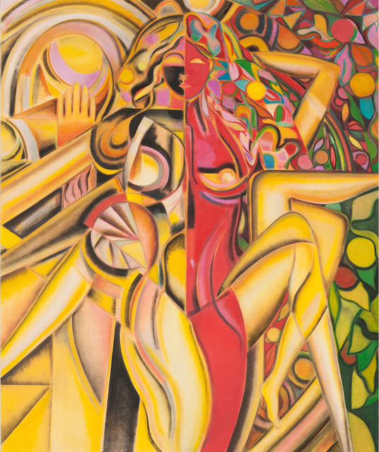 Laurie Nye, ‘She’, 2016, Painting, Oil on Canvas, The Dot Project