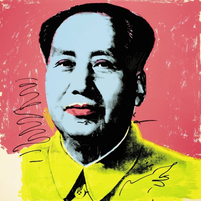 Andy Warhol, ‘Mao, Pink and Yellow (FS II.91)’, 1972, Print, Screenprint on Beckett High White Paper, Revolver Gallery