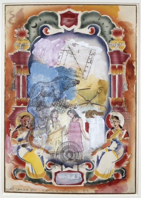 Robert Rauschenberg, ‘Sri Lanka VIII’, 1983, Academy Art Museum