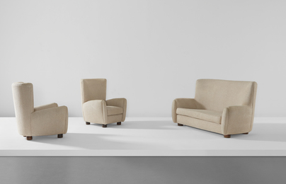 Relax sofa and pair of armchairs
