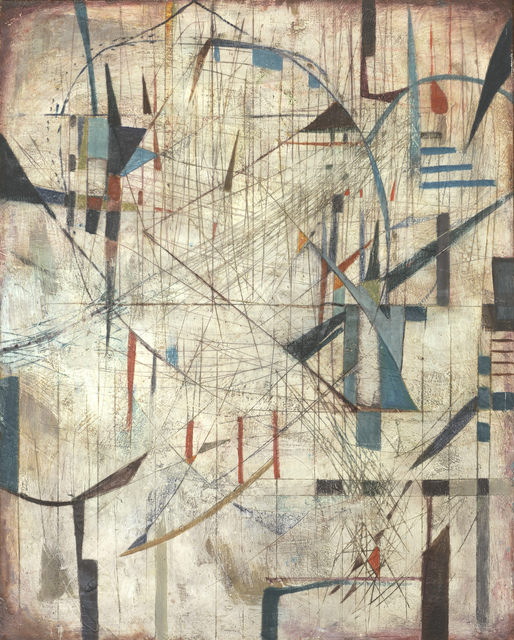 Mark Perlman, ‘In the Midst’, ca. 2019, Painting, Encaustic on panel, Stremmel Gallery