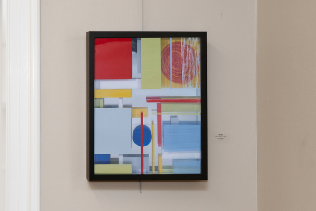 Arica Hilton, ‘Etude II’, 2020, Mixed Media, Triple Panel Acrylic on Acrylic with two way mirror, Hilton Asmus