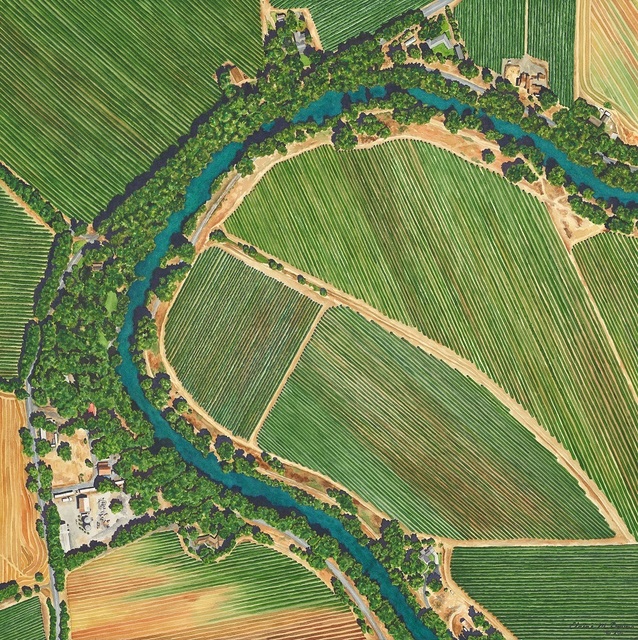Elaine Bowers, ‘Above the Vineyards - Colby Ranch’, Sparrow Gallery