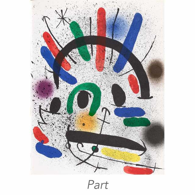 Joan Miró, ‘Miró Lithographs I-IV (Mourlot 854; 857-867; 1036-1047; 1112-1117; 1255-1260; Cramer Books 160; 198; 230; 249)’, 1972-81, Books and Portfolios, Set of four volumes of the catalogue raisonné for lithographs by the artist, with 32 lithographs, on wove paper, Doyle