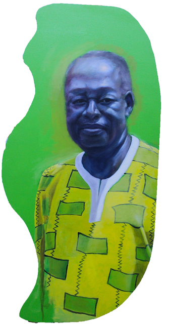 Spencer Evans, ‘Elder (Chief Dr. Evans)’, 2018, Painting, Oil and acrylic on canvas, Conduit Gallery