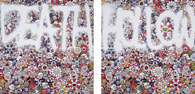 Takashi Murakami, ‘DEATH Flower; and Flower HOLLOW’, 2015, Phillips