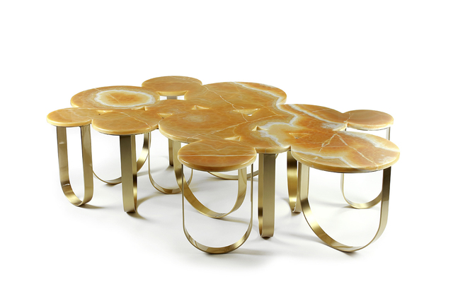 Barberini & Gunnell, ‘Cloud coffee table’, 2018, Design/Decorative Art, Onyx Marble, Priveekollektie Contemporary Art | Design