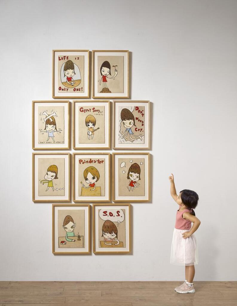 Yoshitomo Nara - Life is Only One; My Little Treasure; I Don’t Want to Grow Up; Gypsy Song; Don’t Wanna Cry; Walk On; Poin...