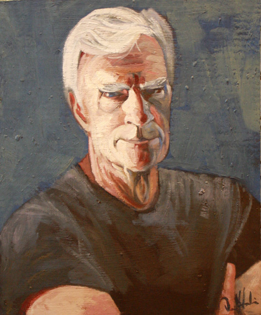 "Dennis Study" by Dave Hardin.
Oil on Corrugated Cardboard.
15" x 17" "Dennis Study" by Dave Hardin.
Oil on Corrugated Cardboard.
15" x 17"