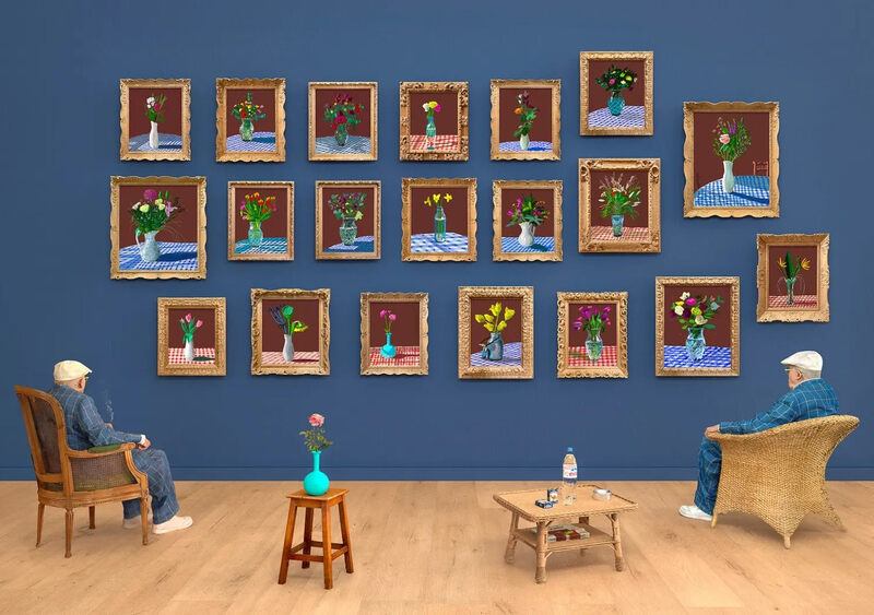 David Hockney's iPad Flowers: A Quiet Meditation on Renewal | Artsy