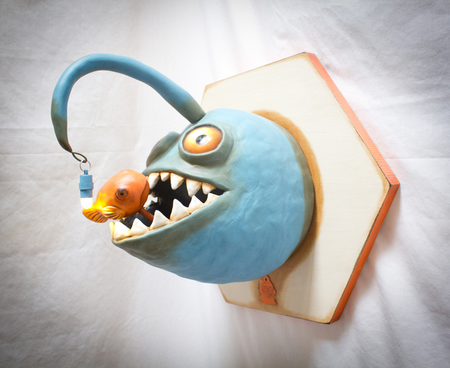 Valency Genis, ‘Miriam & Cayenne’, 2020, Sculpture, Epoxy clay, wood, wire, glass, acrylic & oil, Haven Gallery