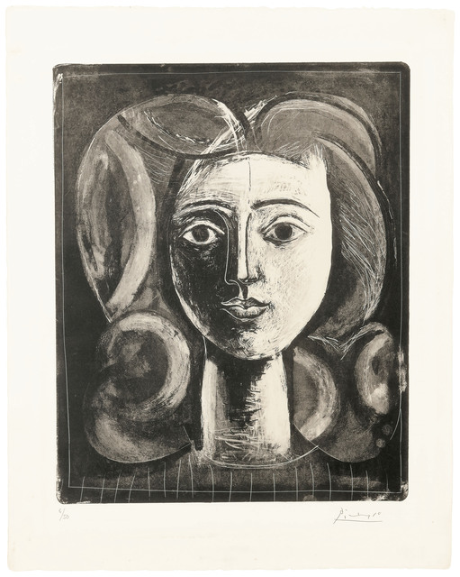 Pablo Picasso, ‘Tête de jeune fille’, 1947, Christie's