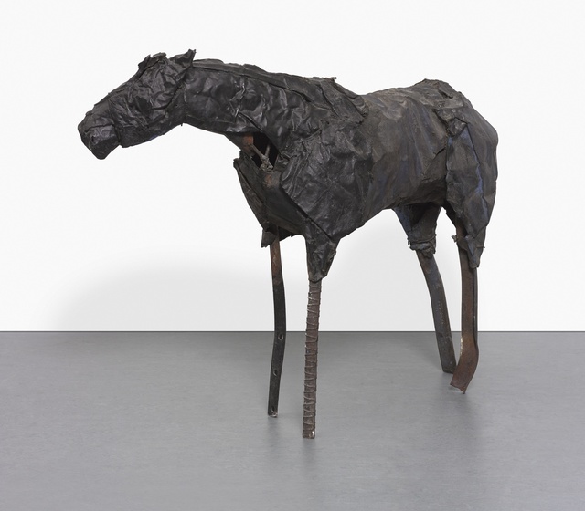 Deborah Butterfield | Untitled (Sheet Metal Horse) (1985) | Artsy