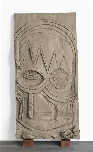 Thomas Houseago, ‘Yet to be Titled (Face Panel)’, Christie's