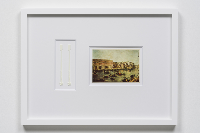 Yuichiro Tamura, ‘Paddles’, 2018, Mixed Media, Muddler, postcard, Yuka Tsuruno Gallery