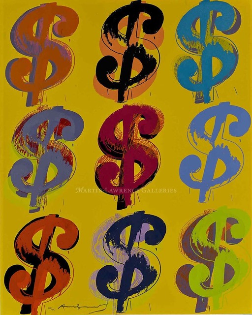 Andy Warhol, ‘$ (9), 1982 (#285-286)’, 1982, Martin Lawrence Galleries