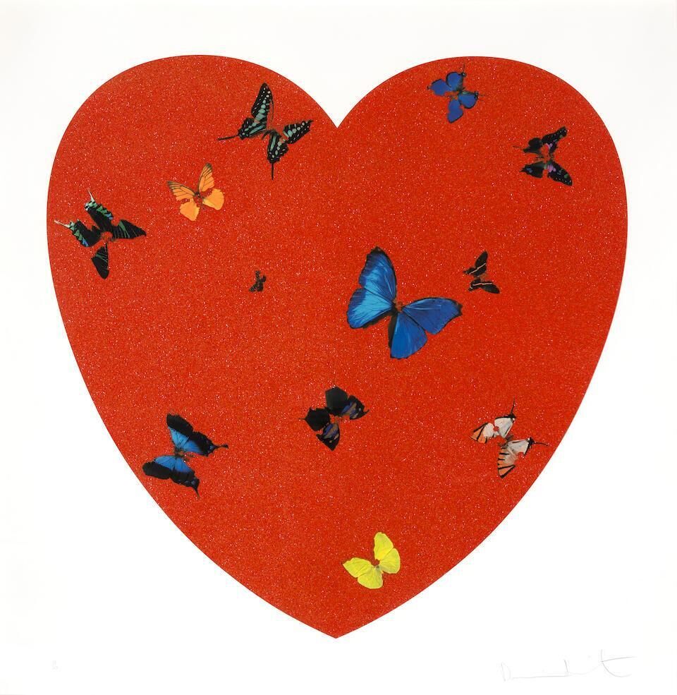 Damien Hirst - All You Need is Love, Love, Love