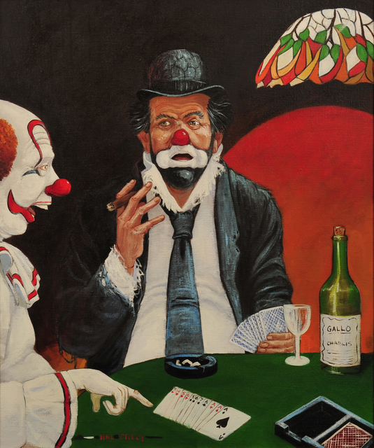 Hal Crecy, ‘Gin Rummy Game’, The Illustrated Gallery
