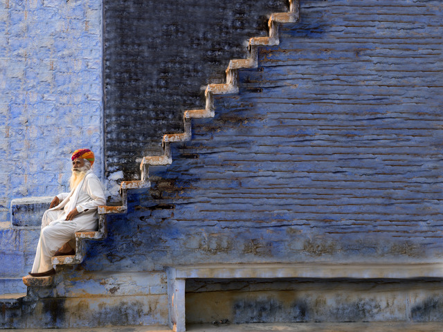 Lisa Kristine, ‘The Guardian, India’, Trinity House Paintings