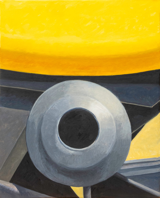 Altoon Sultan, ‘A Round’, 2020, Painting, Egg tempera on calfskin parchment stretched over wood panel, McKenzie Fine Art