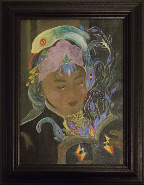 Vidya Gastaldon, ‘Healing painting (ajna book)’, 2017, Wilde | Geneva, Switzerland