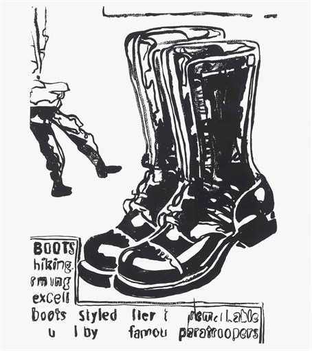 Andy Warhol, ‘Paratrooper Boots’, Christie's