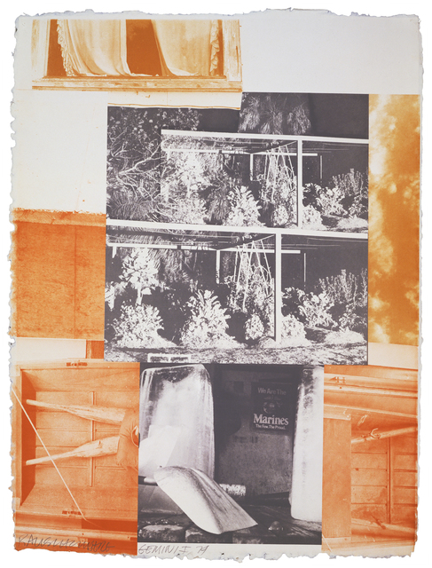 Robert Rauschenberg, ‘Rookery Mounds - Masthead’, 1979, Gemini G.E.L. at Joni Moisant Weyl