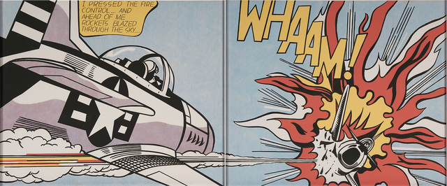 Roy Lichtenstein, ‘Whaam!’, 1967, Print, Offset lithographs in colors (diptych, framed separately), Rago/Wright