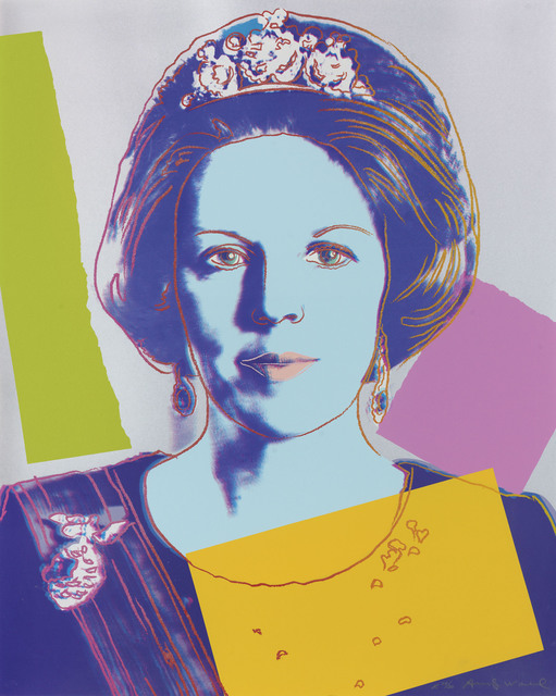 Andy Warhol, ‘Queen Beatrix of the Netherlands’, 1985, Print, Silkscreen, Okker Art Gallery