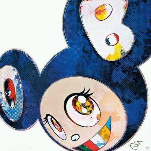 Takashi Murakami, ‘AND THEN X6 BLUE’, 2013, Marcel Katz Art