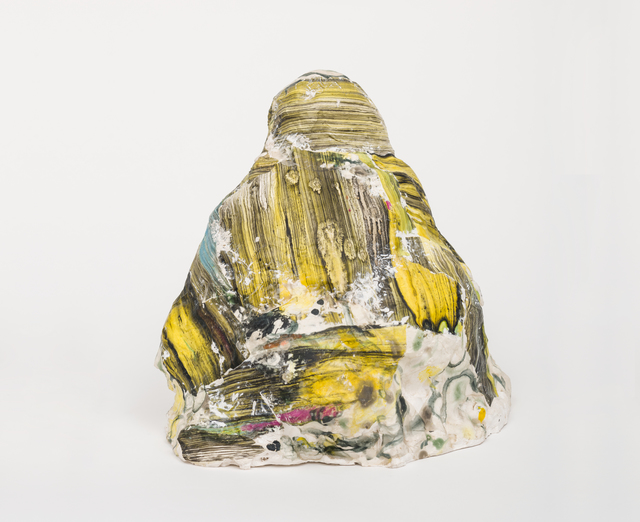 Arlene Shechet, ‘Torma’, 1999, Sculpture, Hydrocal, acrylic paint skins, Lora Reynolds Gallery