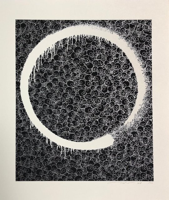 Takashi Murakami, ‘Enso; Facing The Pitch Black Void’, 2018, Lougher Contemporary