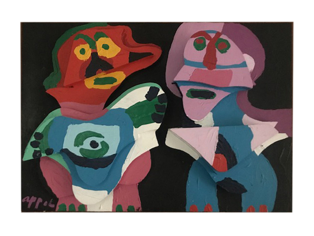 Karel Appel, ‘Couple in Wood’, 1975, Nikola Rukaj Gallery