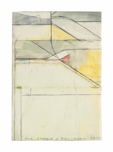 Richard Diebenkorn, ‘Cigar Box Lid #9’, Christie's