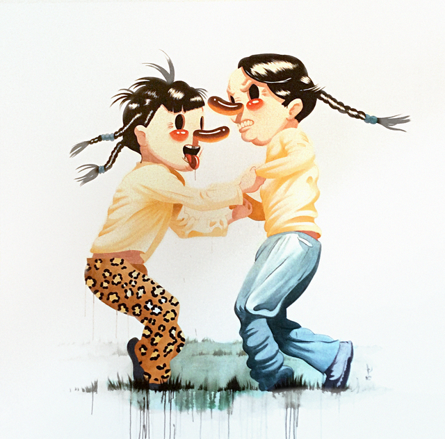 Victor Castillo, ‘Thirsty Animal’, 2010, Painting, Acrylic on Canvas, Isabel Croxatto Galería