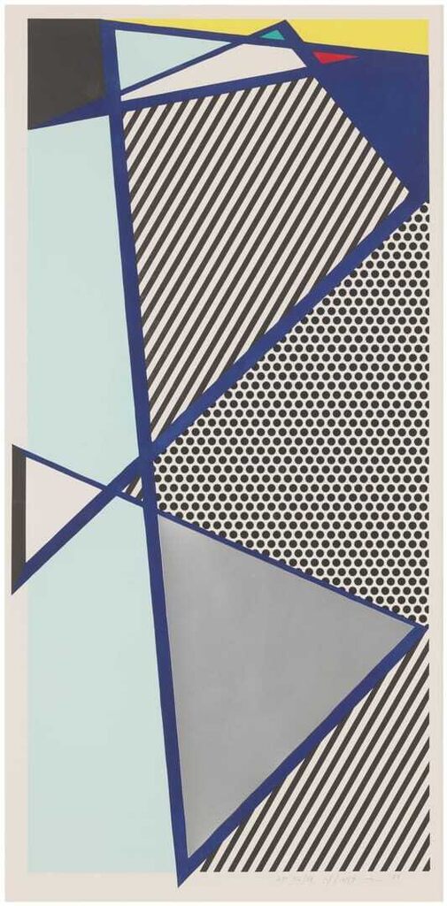 Roy Lichtenstein - Imperfect Print for B.A.M., from The Brooklyn Academy of Music 125th Anniversary Portfolio