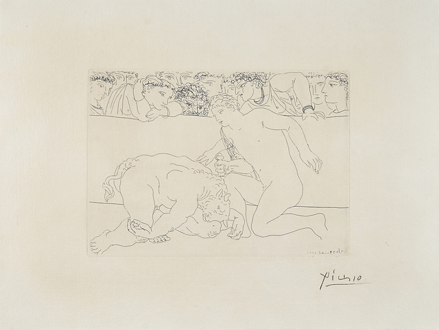 Pablo Picasso, ‘Minotaure vaincu from from La Suite Vollard’, 1933, Rago/Wright