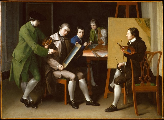 Matthew Pratt, ‘The American School’, 1765, The Metropolitan Museum of Art