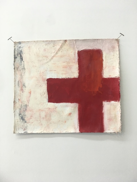 Chris Esposito, ‘Form (red cross)’, 2012, Amos Eno Gallery