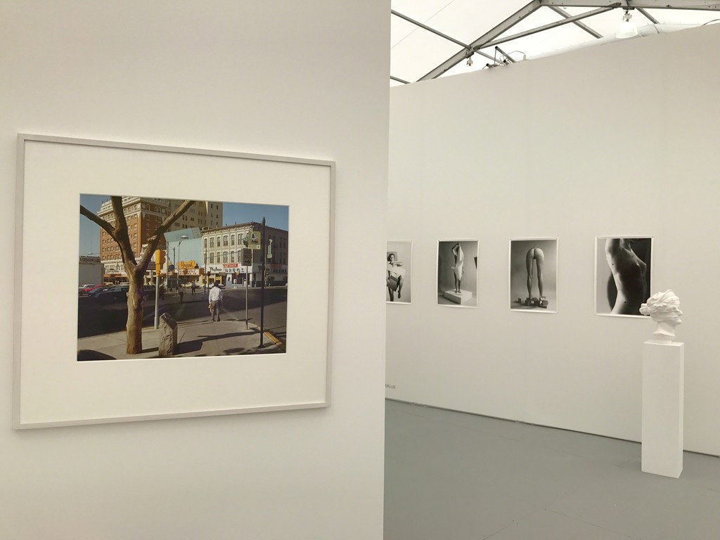 left: Stephen Shore
from series UNcommon Places: El Paso Street, El Paso 7/5/1975, 2000
20 x 24 in., ed. of 8, this is 7/8
right:
Peter Puklus from serie The Epic Love Story of a Warrior 2015/2016
ed. of 5 left: Stephen Shore
from series UNcommon Places: El Paso Street, El Paso 7/5/1975, 2000
20 x 24 in., ed. of 8, this is 7/8
right:
Peter Puklus from serie The Epic Love Story of a Warrior 2015/2016
ed. of 5