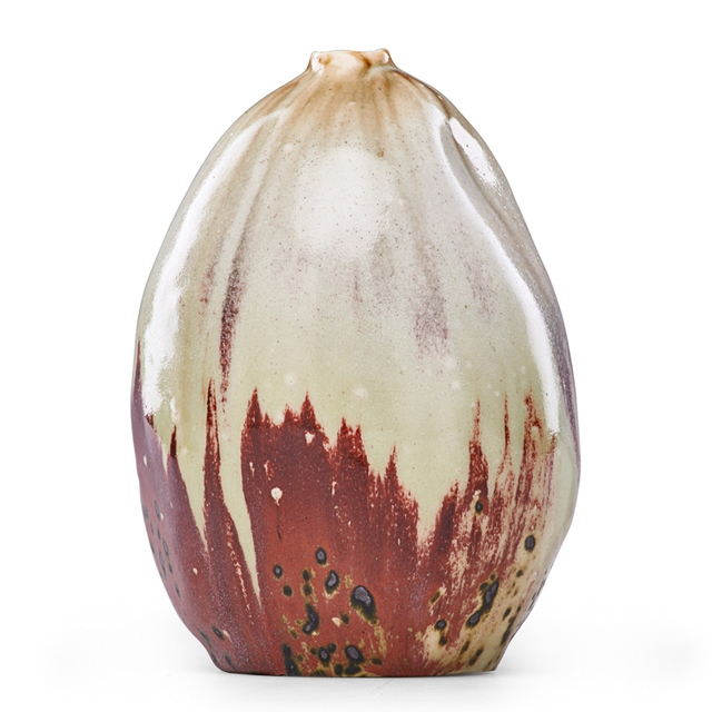 Pierre Adrien Dalpayrat, ‘Oxblood And Celadon Gourd Vase, France’, 1890s, Rago/Wright