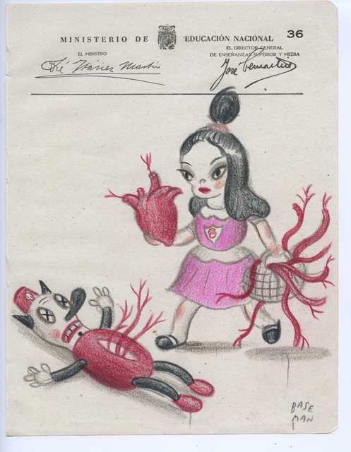 Gary Baseman, ‘Ministerio Page 36’, 2017, Jonathan LeVine Projects