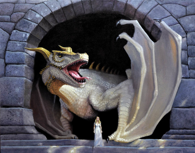 Armand Cabrera, ‘Viserion’, 2018, Painting, Oil on canvas, IX Gallery